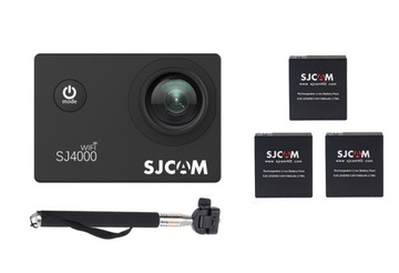 SJCAM SJ4000 Wi-Fi СПОРТИВНАЯ КАМЕРА С 3 БАТАМИ