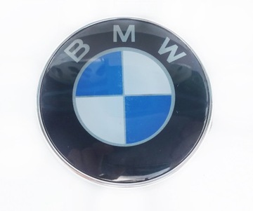 BMW EMBLEMAT PRZÓD LOGO ZNAK KLAPY MASKI 82 MM
