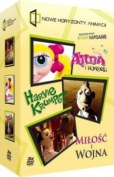 DVD - NOWE HORYZONTY ANIMACJI -cz.1 [ 3 DVD] FOLIA