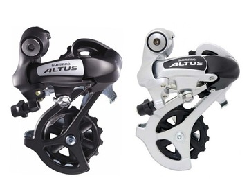 Задний переключатель Shimano Altus RD-M370, черный