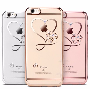 Чехол для iPhone 7/7plus 6 Plus/6s Plus со стразами 6 6s Rose