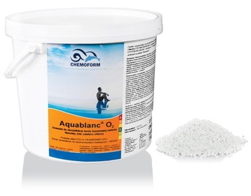 Aktywny Tlen do Basenu Jacuzzi Spa Bez Chloru AQUABLANC O2 Chemoform 5kg