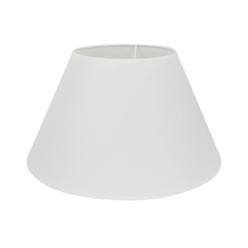 ABAŻUR do lampy lampki stożek 3S biały 12/25 wys15