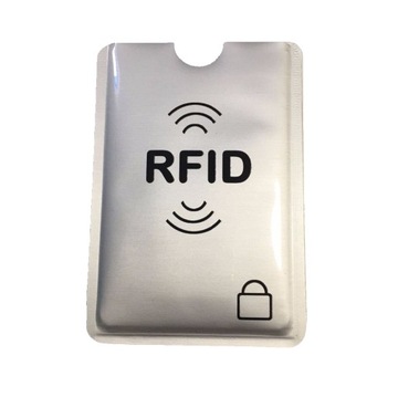 ЗАЩИТНЫЙ ЧЕХОЛ ДЛЯ RFID-КРЕДИТНОЙ КАРТЫ, 5 ШТ.!