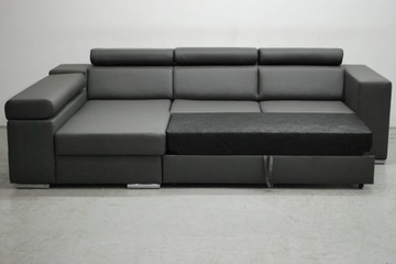 ^NBC DESIGN MODERN УГЛОВОЙ ДИВАН со спальным местом Контейнер из экокожи 1118