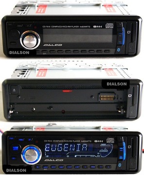 АВТОМОБИЛЬНОЕ РАДИО CD MP3 USB SD BLUETOOTH 4 x 60 Вт