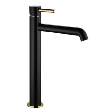 фото ориг. №1, Omnibuses y washbasin freestanding high black/ gold