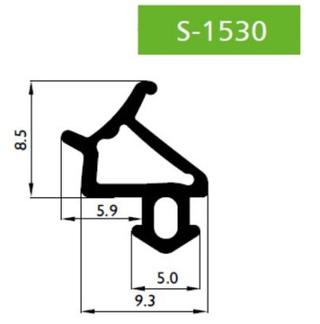 Uszczelka do okien plastikowych PCV S-1530
