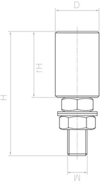 ВЕРХНИЙ НАПРАВЛЯЮЩИЙ РОЛИК ДЛЯ РАЗДВИЖНЫХ ВОРОТ FI 40MM