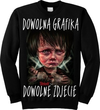 BLUZA Z WŁASNYM NADRUKIEM WŁASNĄ GRAFIKĄ