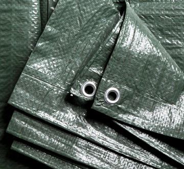 Брезент толщиной 12х15м/зеленый GEKO G70372