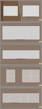 Свадебная фотокнига, фотоальбом, шаблоны DVD, 24 дизайна, 30x60