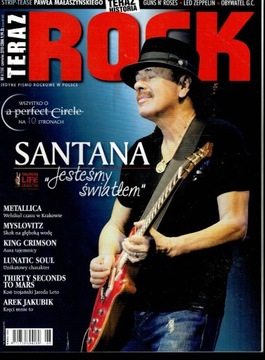 Teraz rock 6/2018 Santana