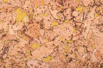 KOREK ŚCIENNY korek na ścianę, woskowany HAWANA, MIAMI YELLOW 300x600x3mm