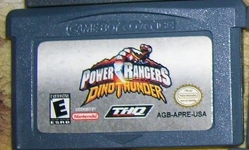 Gra na GBA power rangers dino taunder z anglii