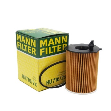 MANN FILTR OLEJU HU716/2X ZAMIENNIK OE667/1