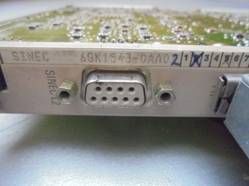 КАРТОЧНЫЙ МОДУЛЬ SIEMENS 6GK SINEC 6GK1543-0AA02