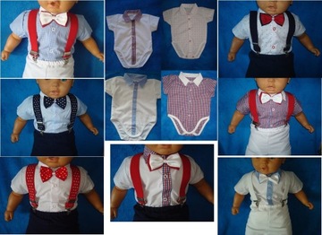 KOSZULO-BODY SPODNIE SZELKI MUSZKA KOSZULA r.62