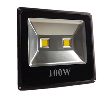 HALOGEN LED 100W LAMPA LED 2X COB 3500K CIEPŁY !