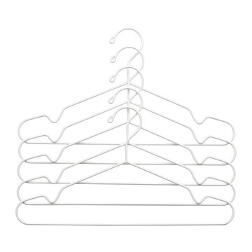 IKEA wieszak wieszaki na ubrania STAJLIG białe