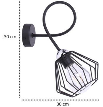 Современный НАСТЕННЫЙ СВЕТИЛЬНИК Loft Wire Loft Lamp