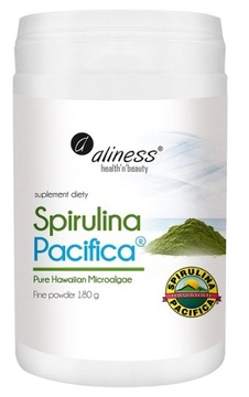 Hawajska Spirulina Pacifica *proszek 180g* Aliness