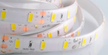 Светодиодная лента 5630 300LED IP65 водонепроницаемая ХОЛОДНАЯ 5м