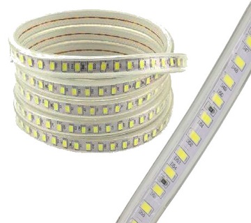 5630 TAŚMA 120 LED na 1m 230V BEZ ZASILACZA ZIMNY