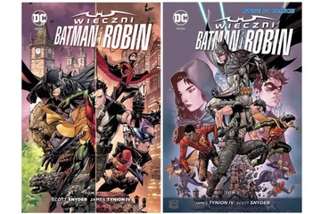 WIECZNI BATMAN I ROBIN Tom 1-2 zestaw NOWE folia