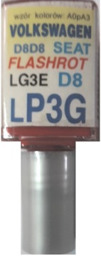 VW LB9A CANDY WEISS LAKIER ZAPRAWKA DO RYS ARA