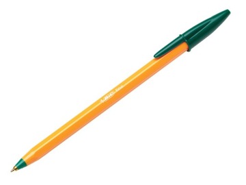 DŁUGOPIS BIC POMARAŃCZOWY ORANGE KLASYK ZIELONY