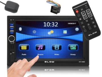 GPS RADIO SAMOCHODOWE 2DIN 7 BLOW AVH-9880 SD USB