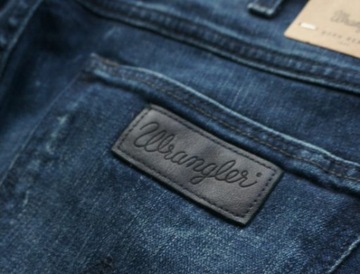 Джинсы скинни WRANGLER BRYSON BLACKOUT BLUE W28 L30
