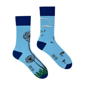 Kolorowe Skarpety SPOXSOX Dmuchawiec 44-46