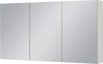 BELLI GOLD szafka z lustrem biała matowa 120cm