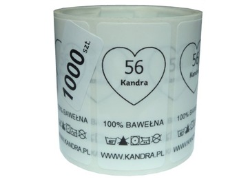 Naklejki samoprzylepne FOLIOWE nadruk 50x30