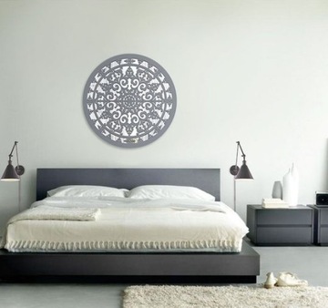 ХИНДИ Деревянное ажурное зеркало 60 см BEAUTIFUL WOOD