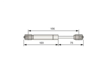ПРИВОД ПОДЪЕМНИКА КАПОТА MINI SHORT 60N