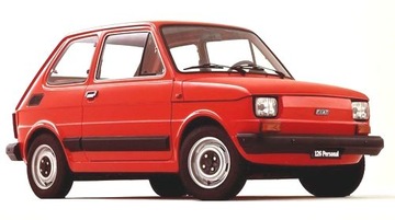 FIAT 126p - НАКЛАДКА КРЫШКИ ДВИГАТЕЛЯ - 3 ШТ.