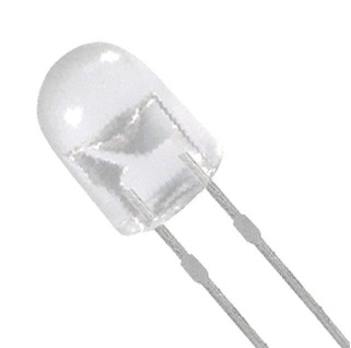 ART Diody LED 5mm OWAL Ultra White Cena za 10szt