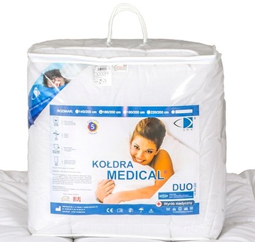 Теплый пододеяльник 180х200 Winter Medical Duo