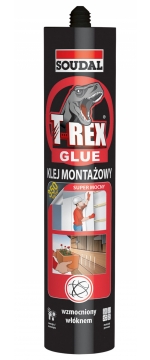 SUPER MOCNY KLEJ MONTAŻOWY SOUDAL T-REX 380G