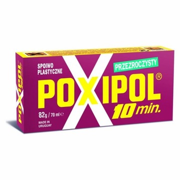 POXIPOL klej 70ml spoiwo plastyczne PRZEZROCZYSTY