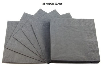 Белая бумага салфетки 20 шт 33x33 см.