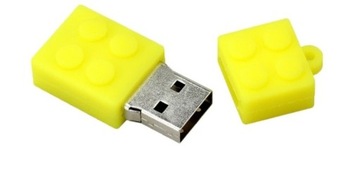 USB-НАКОПИТЕЛЬ LEGO 8 ГБ ЖЕЛТЫЙ БЛОКИ ДОСТАВКА 24 ЧАСА ПО PLUS