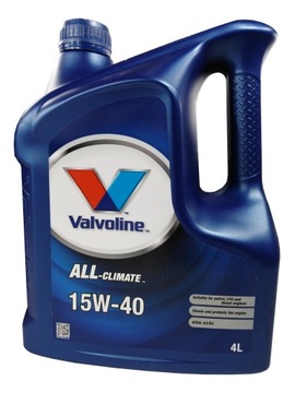 VALVOLINE 15W40 ALL CLIMATE 4L LPG ДИЗЕЛЬ БЕНЗИН