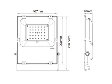 СВЕТОДИОДНЫЙ ПРОЖЕКТОР WIFI MILIGHT FUTT03 RGB+CCT 30Вт