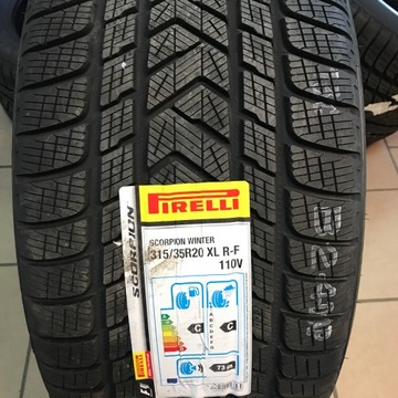 KOLA BMW X5 F15 X6 315/35R20 ZIMNÍ M-PAKET PIRELLI