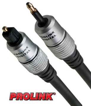 ЭКСКЛЮЗИВНЫЙ ОПТИЧЕСКИЙ КАБЕЛЬ MINI TOSLINK PROLINK 1,8 м