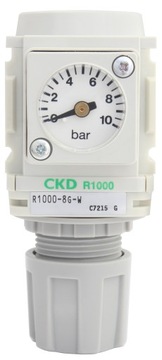 Reduktor ciśnienia sprężonego powietrza R1000 8G 1/4'' CKD